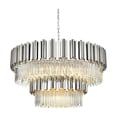 thumbnail image 3 of Elegant Lighting Willow 40 inch Chandelier in Chrome, 3 of 8