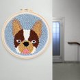 thumbnail image 4 of Punch Needle Kit DIY Needlework Animal Dog Embroidery Embroidery Kit for Adult Kid Starter D, 4 of 9
