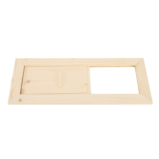 YUMILI Grille d'aération rectangulaire en Bois, Grille d'aération en Bois, Accessoire de Sauna pour hammam