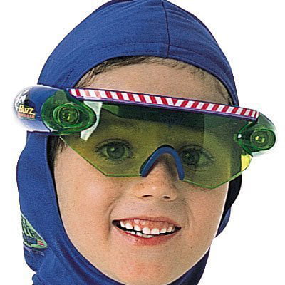 Disney Store Toy Story Buzz Lightyear Cosmic Light up Goggles, Padded headband with elastic strap By Disney Interactive