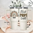 thumbnail image 3 of Mothers Day Gifts from Daughter Birthday Gifts for Mom,Mom Tumbler with handle Lid and Straw,40 oz Best Mom Ever Vacuum Insulated Travel Coffee Mug CupTumbler, 3 of 6