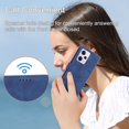 thumbnail image 5 of Funda romántica para Redmi Note 12 Pro 5g con cordón, orificio para altavoz, ranuras para tarjetas, función billetera, función atril y protección contra caídas., 5 of 5