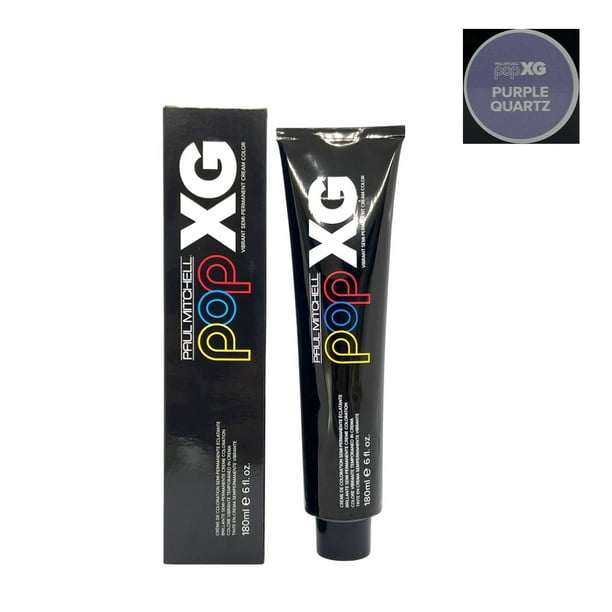 Paul Mitchell Pop Xg Vibrant Semi Permanent Cream Color Purple Quartz 3 Oz Walmart Com