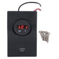 thumbnail image 2 of Car Charger Voltage Meter Panel, Automotive Charger Voltage Display DC12V-24V Temperature Resistant Flame Retardant Overload   for Yacht, 2 of 7