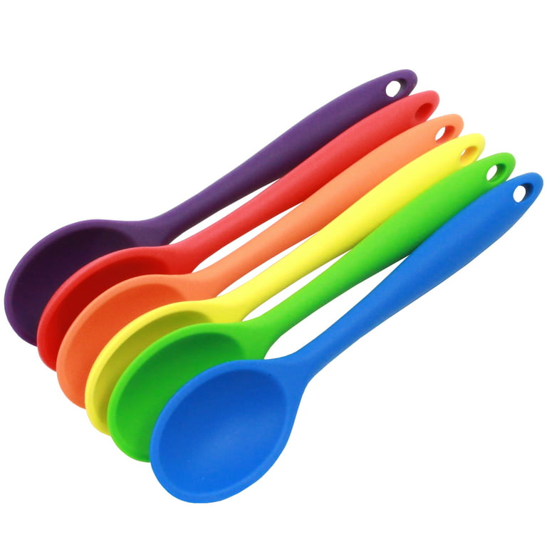 Chef Craft Premium Silicone Basting Spoon, 11 inch, Blue