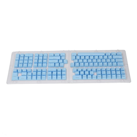 Custom Keycaps 132 Keys, Thai Keycaps OEM Keycaps 132 Keycaps Set, Translucent DIY Thai Keyboard Keycaps Replacement for 61 62 64 68 84 87 104 108 Mechanical Keyboards