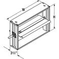 thumbnail image 3 of Dayton Rectangular Balancing Damper,10x6 22CV85, 3 of 3