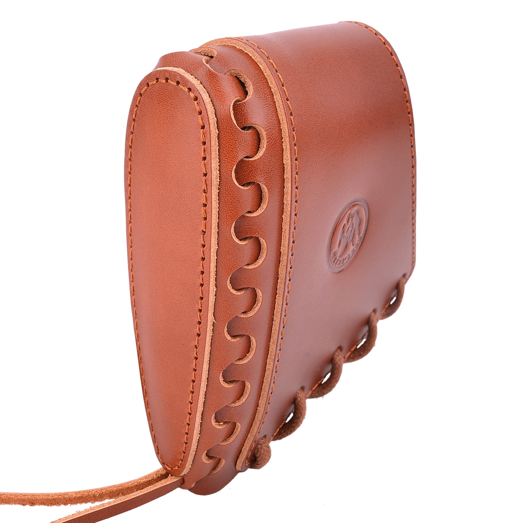 WAYNE'S DOG Full Grain Leather Gun Recoil Pad Buttstock Extension for Rifles Shotguns