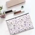 thumbnail image 6 of Sigee Lavender Flowers for Multipurpose Zipper Pouch Paper Reusable Cosmetic bag for Purse Water Resistant Gift, 6 of 8