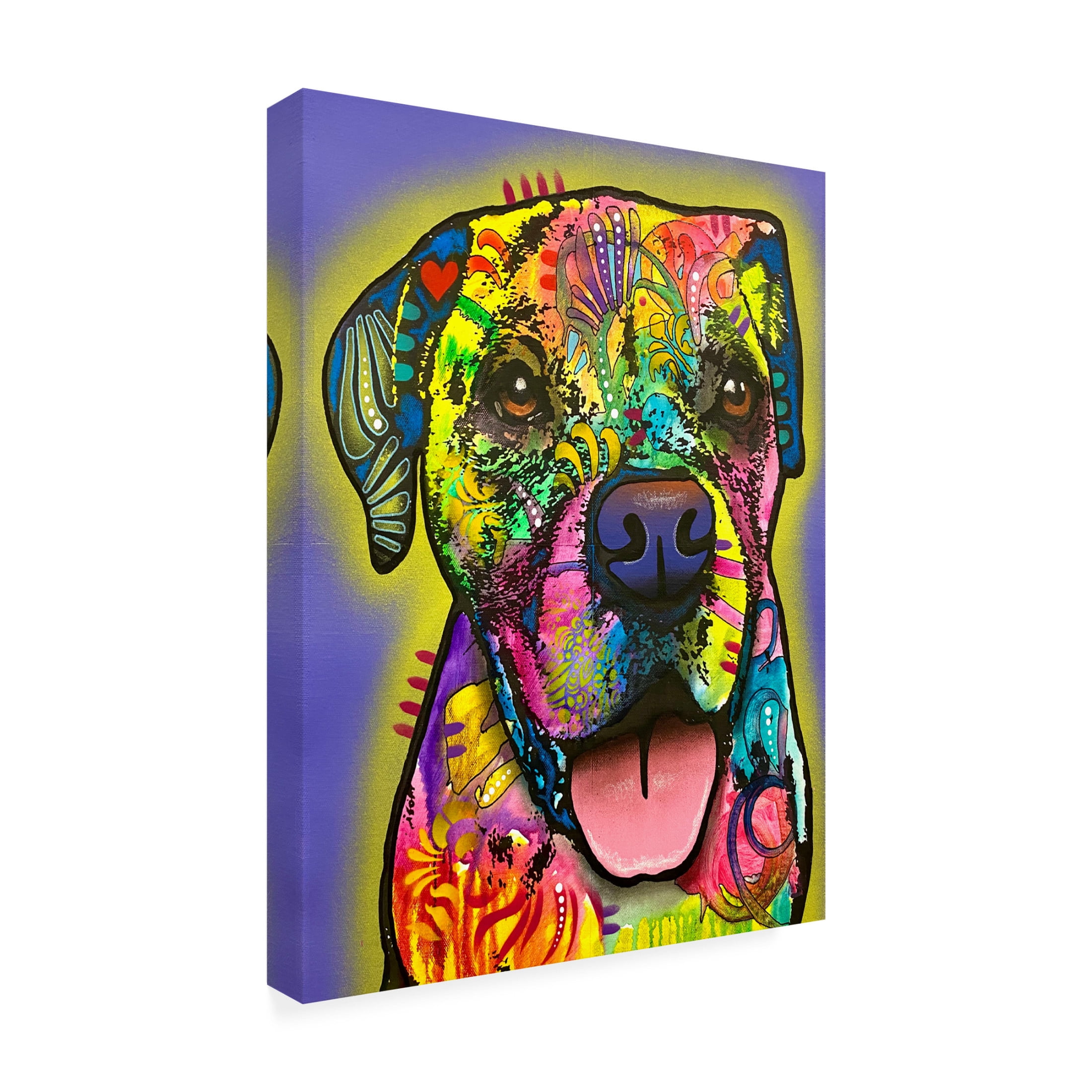 Canvas Wall Art - Dean Russo 'These Some Gormet Treats' Wall Art for Living Room, Bedroom, or Office Décor by Trademark Fine Art - 24 x 32 Inches