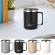 thumbnail image 1 of Taza de doble pared de acero inoxidable – Vaso de vaso aislante | Tapa impermeable, mango reutilizable, recorrido | 304 Construcción en acero | 500ml | Uso de bebidas calientes y frías, 1 of 7