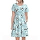 thumbnail image 1 of Balery Cute Panda Bear Vestidos sueltos de manga corta para mujer, vestidos de verano 2025, vestidos casuales de corte A con vuelo., 1 of 6