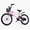 Pink, variant on ICEELF 14 inch Kids Bike, Carbon Steel Frame, Dual Brakes, Adjustable Seat,Training Wheels for Boys Girls Ages 3-12
