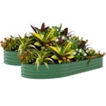 thumbnail image 1 of Galvanized Raised Garden Beds – 2 Pack Planter Boxes – Rust-Resistant, Easy Assembly – Vegetables & Flowers – Outdoor Plants – Durable, 1 of 7