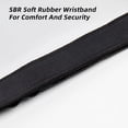 thumbnail image 3 of Ropes for Scuba Diving High Elasticity Free Diving Rope with SBR Soft Rubber Wristband Anti-lost Safety Diving Line for Deep Sea Training 1m, 3 of 9