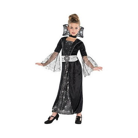 Childrens Dark Countess Costume Size Large (12-14)