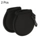 thumbnail image 3 of Golf Pelota Limpiador Portátil Bolsa Bolsillo Arandela Bolsa con Clips, Negro Paquete de 2, 3 of 5