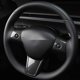 thumbnail image 2 of Cubierta Interior de coche para modelo 3 Y 2017-2020, embellecedor de parche de marco protector de volante de fibra de carbono, 2 of 5