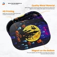 thumbnail image 3 of Small Metal Tray with Magnetic Lid, Decorative Tray, Ideal Storage for Home or Travel, 7 x 5.5 Inches, 3 of 6