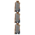 thumbnail image 4 of Blusa Sin mangas Qarigey con encaje y Cuello en V para mujer refrescante transpirable vacaciones playa, 4 of 6