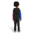 thumbnail image 2 of Boys 4-7 adidas Colorblock French Terry Hoodie & Pants Set Color: Gray Size: 7, 2 of 4