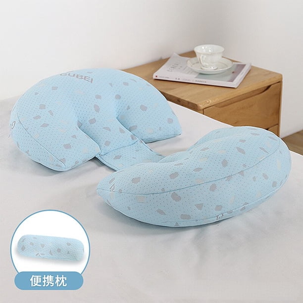 Almohada de embarazo en forma de C para dormir, espuma de memoria en forma de U, pedido de 2 Min, cojín de lactancia para bebés, maternidad qym unisex