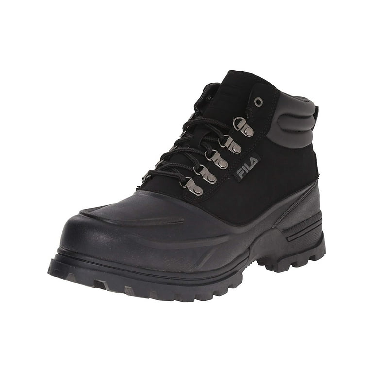 Henstilling Lover og forskrifter Joseph Banks Fila Weathertec Men?s Heavy Duty Hiking Boots Outdoor Leather Shoes Black -  Walmart.com