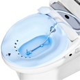 thumbnail image 3 of Home Bath Reusable Toilet Sitz Bath Tub Basin Sits Over Toilet Seat with Adjustable Steam Irrigator, 3 of 8