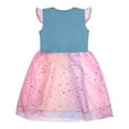thumbnail image 4 of Dpytoraw Toddler Kids Baby Girls Dress Short Sleeve Rainbow Tulle Dress Birthday Party Princess Dresses Tutu Skirt Girls Summer Dresses Size 2-3 Years, 4 of 5