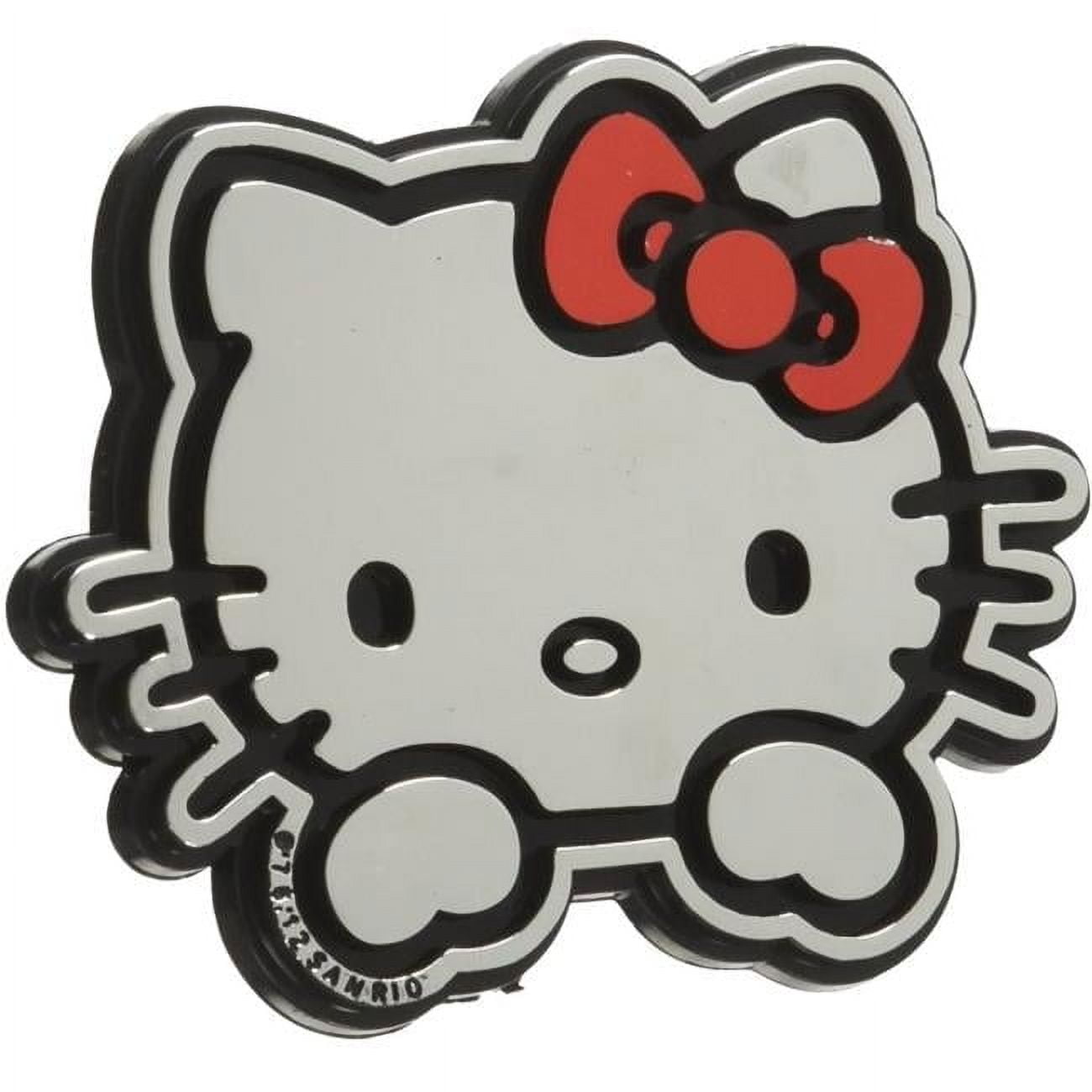 (4 pack) Hello Kitty Plastic Auto Emblem