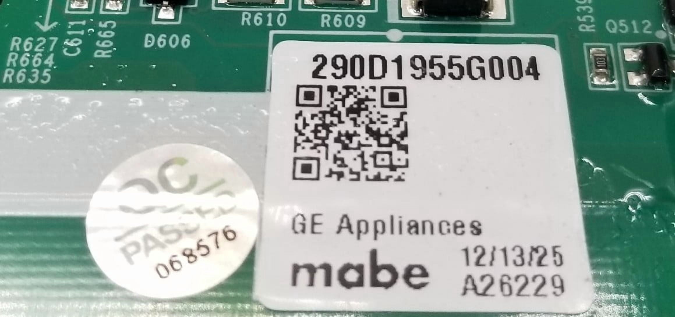 New OEM Replacement for GE Washer Control 290D1955G004