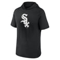 thumbnail image 2 of Men's Fanatics Black Chicago White Sox Short Sleeve Hoodie T-Shirt, 2 of 3