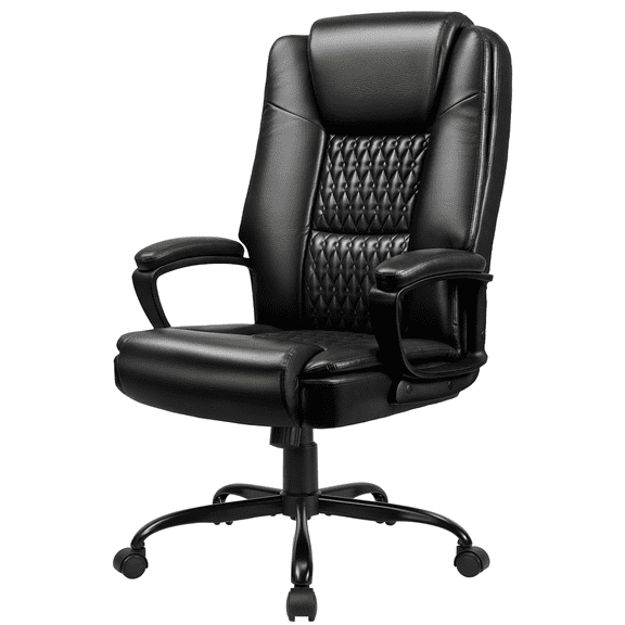 Bossin Big and Tall Home Office Computer chair for Adults, High Back Desk Chair for Heavy Duty 400 LBS