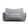 thumbnail image 2 of Big Joe Imperial Fufton Foam Beanbag Chair Sofa with Washable Cover, Gray, 2 of 6