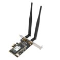 thumbnail image 2 of Tarjeta de red, Bluetooth 5.0 PC de escritorio Tarjeta de red Wi Fi Tarjeta de red Bluetooth Robusta y resistente, 2 of 8