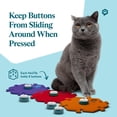 thumbnail image 4 of Kit de entrenamiento para mascotas FluentPet Speak Up con 6 botones y 3 tapetes, 4 of 6