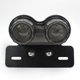 thumbnail image 1 of 10W 20-LED Motorcycle Tail Light Integrated Driving&Brake Light Turn Signal Lamp With License Plate Bracket, 1 of 5