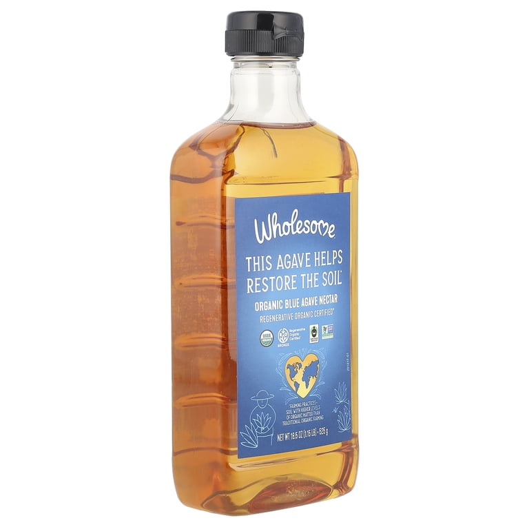 Wholesome 18.5 oz Organic Blue Agave Nectar
