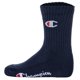 thumbnail image 3 of Champion Calcetines para Niños, Paquete de 3 - Crew Socks, Color sólido Azul/Blanco/Gris 27-30, 3 of 7