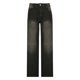 thumbnail image 5 of Vaqueros cargo de cintura media para mujer - Pantalones vaqueros elásticos de pierna ancha con bolsillos - Ligeros, transpirables, ideales para llevar con ropa informal o como prenda de playa, 5 of 8