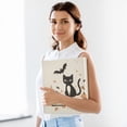 thumbnail image 6 of FORMRS 3 Ring Binder 1.5 inch with Pockets Set of 2 Clip Board 200 Sheets Capacity, Cartoon Halloween Cat, 6 of 8