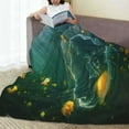 thumbnail image 6 of Sikiie Jelly Fish Ultra-Soft Micro flannel Blanket Luxury All Seasons Warm Blanket for Bedding Sofa and Travel (4 sizes)-60"x50", 6 of 7