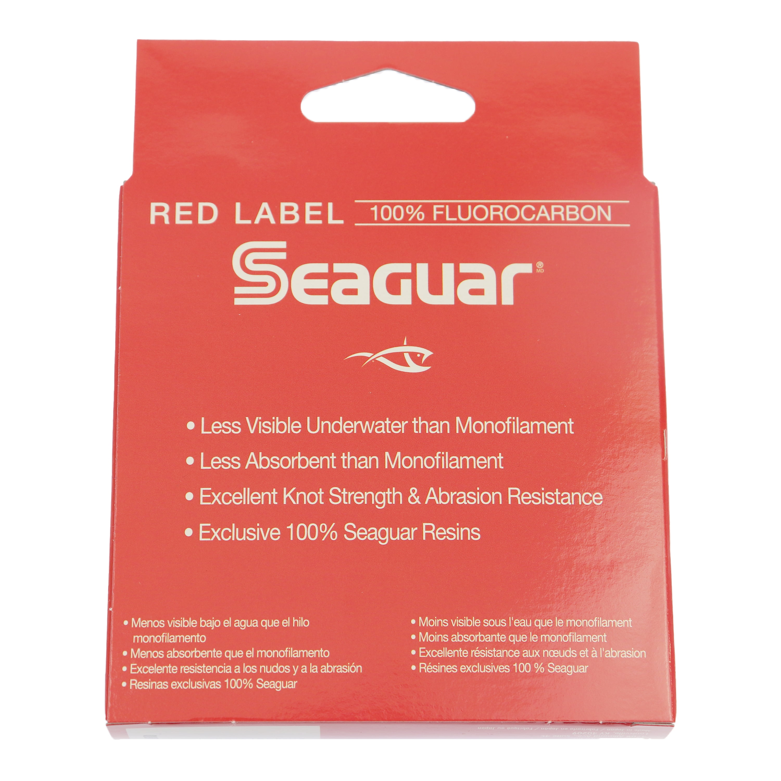 Seaguar Red Label 100% Fluorocarbon Fishing Line 8lbs, 200yds