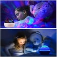 thumbnail image 2 of LED Projector Lamp, Starry Sky Baby Night Light 2 in 1 Ocean Projector & Stars Bedside Lamp 360 ° Degree Rotation Projection Lamp 8-Color Change Perfect for Kids Bedroom, 2 of 7