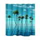 thumbnail image 1 of Cortina De Ducha Para Baño Con Estampado Abstracto De Plantas Y Flores, Cortina De Poliéster Impermeable Para Separar El Baño, Cortina De Puerta, 1 of 6