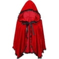 thumbnail image 2 of Capa de Caperucita Roja Colorful House con Capucha para Halloween, 2 of 3