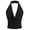 Black, variant on Women Solid Neck Camisole Backless Sleeveless Tank Top for Everyday Style Suitable for Casual and Wear