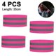 thumbnail image 1 of 4 Pieces Reflective Bands,reflective Gear Safety Reflector Tape Straps, 1 of 5
