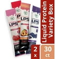 thumbnail image 2 of Nutritional Designs LPS Liquid Collagen & Whey Protein Supplement - Non-GMO Drink, Sugar-Free - Promotes Healthy Skin & Hair for Men & Women, Single Serve (Variety Box, 30), 2 of 6