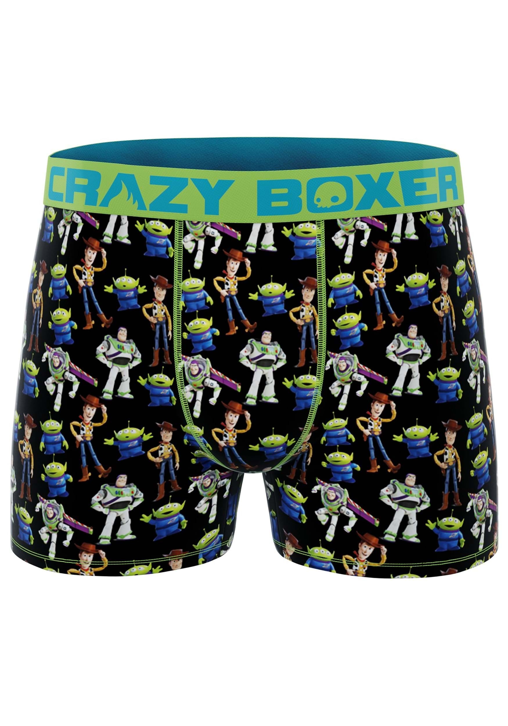 Boys Kids Character Boxer Trunks Underwear Underpants Spiderman Toy Story Cotton 